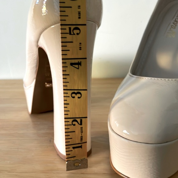 L’Intervalle Habibi Off White Naplack Leather Platform Round Toe Shoes, Size 8 - Picture 14 of 16